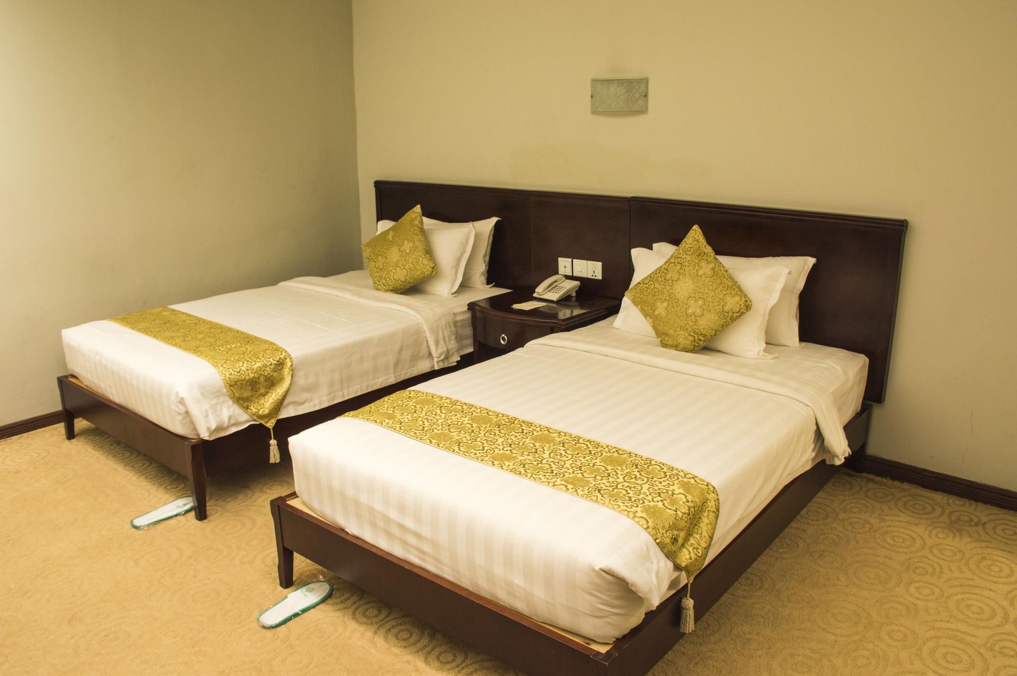 Green Leaf Hotel Yangon Luaran gambar