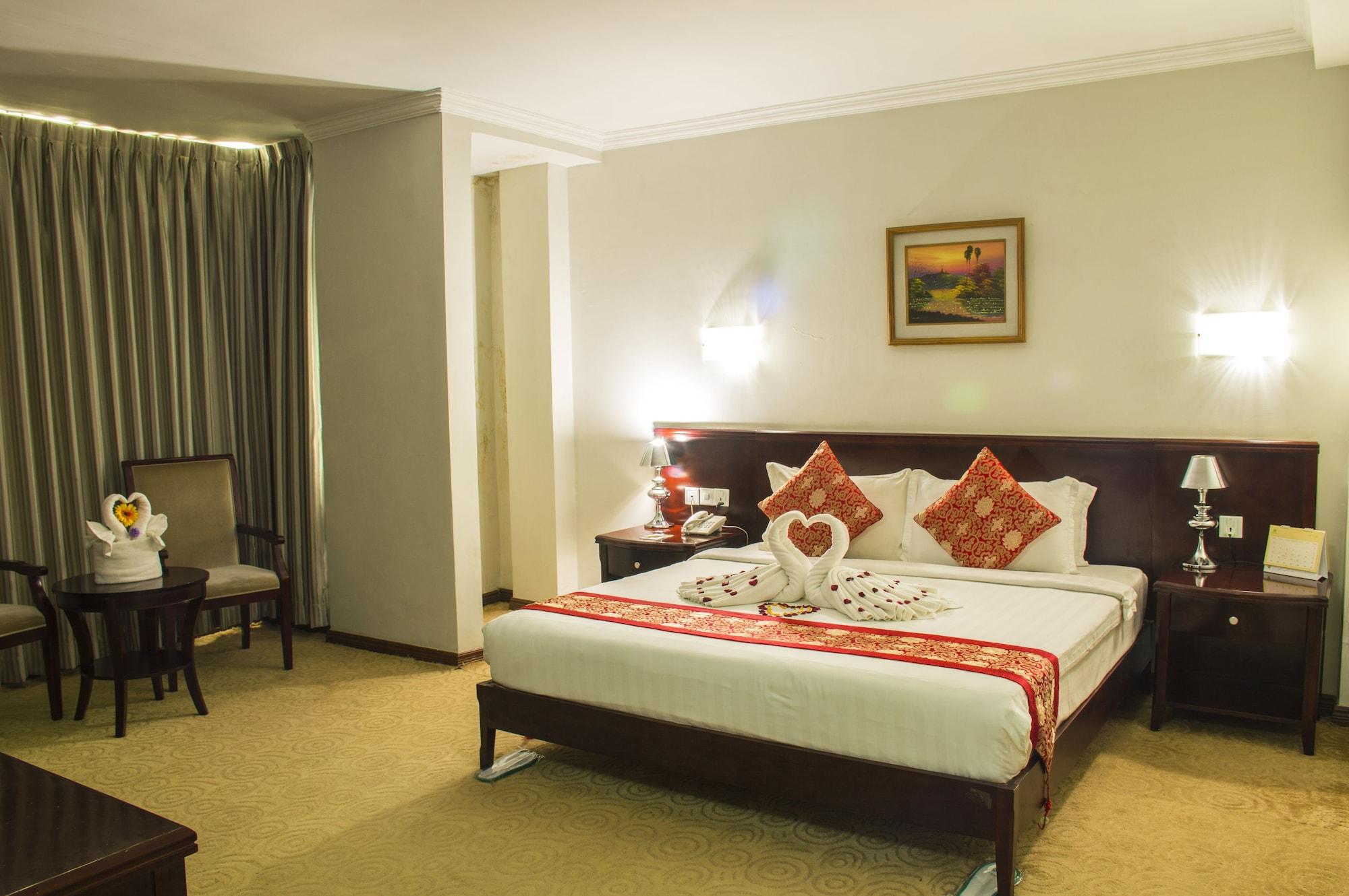 Green Leaf Hotel Yangon Luaran gambar